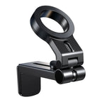 Magnetischer Reise-Handyhalter – 360°, Faltbar, MagSafe-kompatibel | Flugzeug, Zug & Schreibtisch | Schwarz