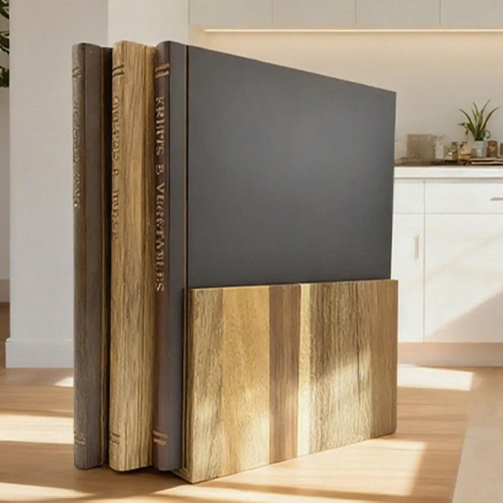 Schneidebretter für die Küche, 3-teilig, buchförmige, verdickte Schneidebretter für die Küche zum Schneiden von Fleisch, Obst, Gemüse, Käse, Zuhause