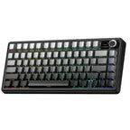 AULA F75 MAX mechanische Gaming-Tastatur, 75 % verkabelt/Bluetooth/2,4 G, Hot-Swap-RGB-E-Sport-Tastatur mit TFT-Bildschirm für PC/Mac ﻿