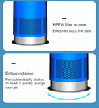 42-Zoll-220-V-Lüfter ohne Flügel, Dual-Purpose-Kühlung und Heizung, leise Heizung für zu Hause, schnelle Luftzirkulation und Reinigungsturm