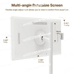 Sprachfernbedienung mit neuem 32-Zoll-Stand-Intelligent-Touchscreen für Android-Systeme/mobile Fernseher/Zuhause/8+128 GB/AI