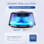 Snow Mountain Smart Car Duftdiffusor, wiederaufladbarer Luftdiffusor, Auto-Lufterfrischer, Wolkennebel mit RGB-Licht, Auto-Innenraum