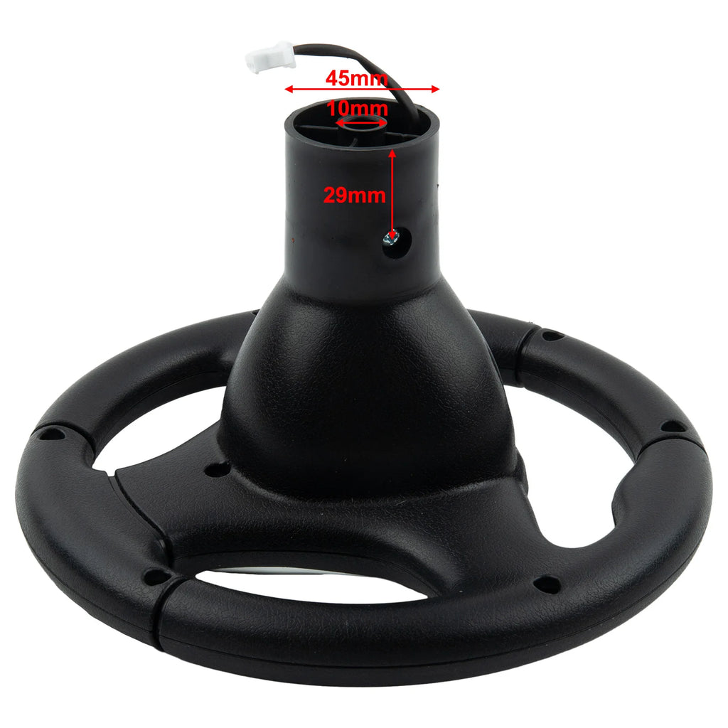 Für Elektrische Auto Lenkrad 1 stücke 1x Zubehör Für kinder Kunststoff/metall Praktische S2388/S2588/S9088 Nützlich