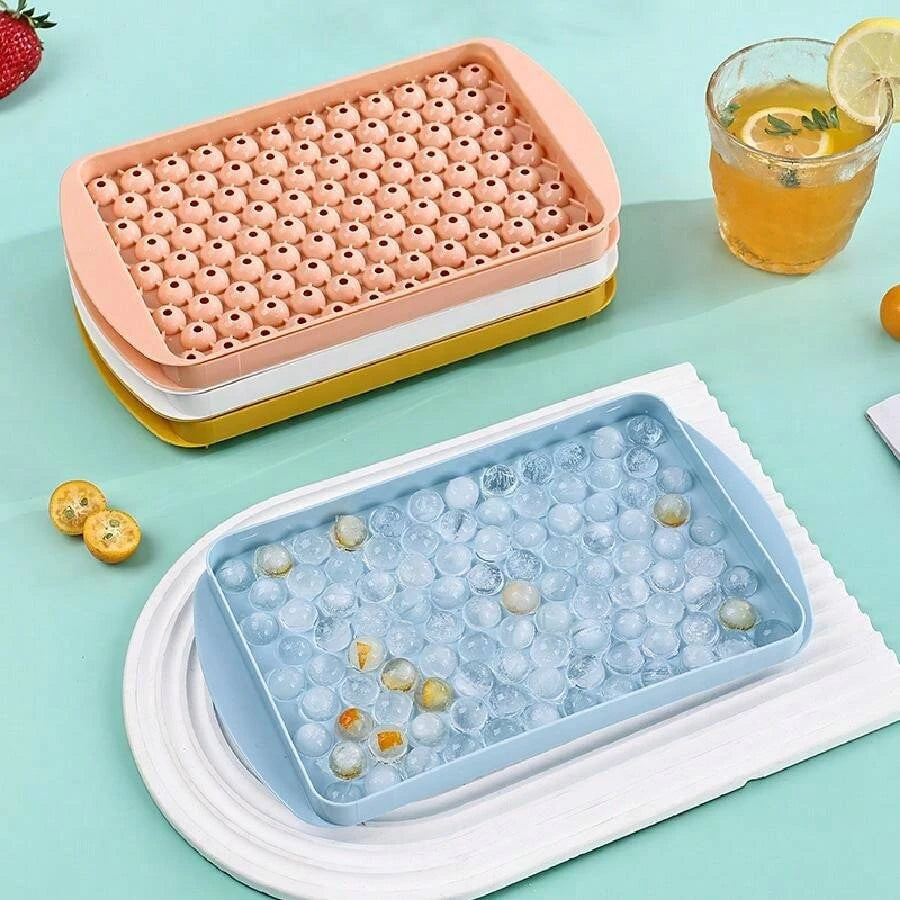 1PC 104grid Mini Ice Cube Tray Ice Ball Maker Mold Tiny Crushed Ice Tray für Kühlung Getränke Kaffee Saft werkzeuge Haushalt Party