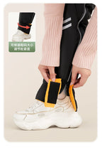 72CM Winter Motorrad Knie Wärmer Fleece Verdicken Pad Warme Wasserdichte Knie Ärmeln