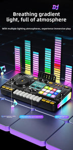 CONUSEA Kinder DJ-Mixer – Mikrofon, App-Steuerung, Klaviertastatur, 3–12 Jahre