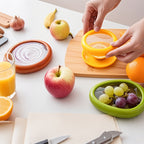 1 Stück/4 Stück wiederverwendbare Frischhaltekapseln mit dehnbaren TPU-Deckeln - Aufbewahrungsbehälter für Obst und Gemüse - Waschbares, transparentes Aufbewahrungsbox-Set - Hält Lebensmittel länger frisch, perfekt für die Küchenorganisation