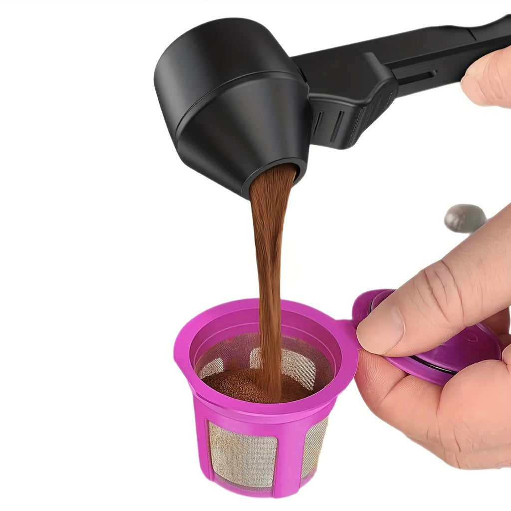 Kaffeemesslöffel mit ergonomischem Griff – aus robustem, lebensmittelechtem Kunststoff, ideal für präzise Kaffeeportionen, Zubehör für die Kaffeebar