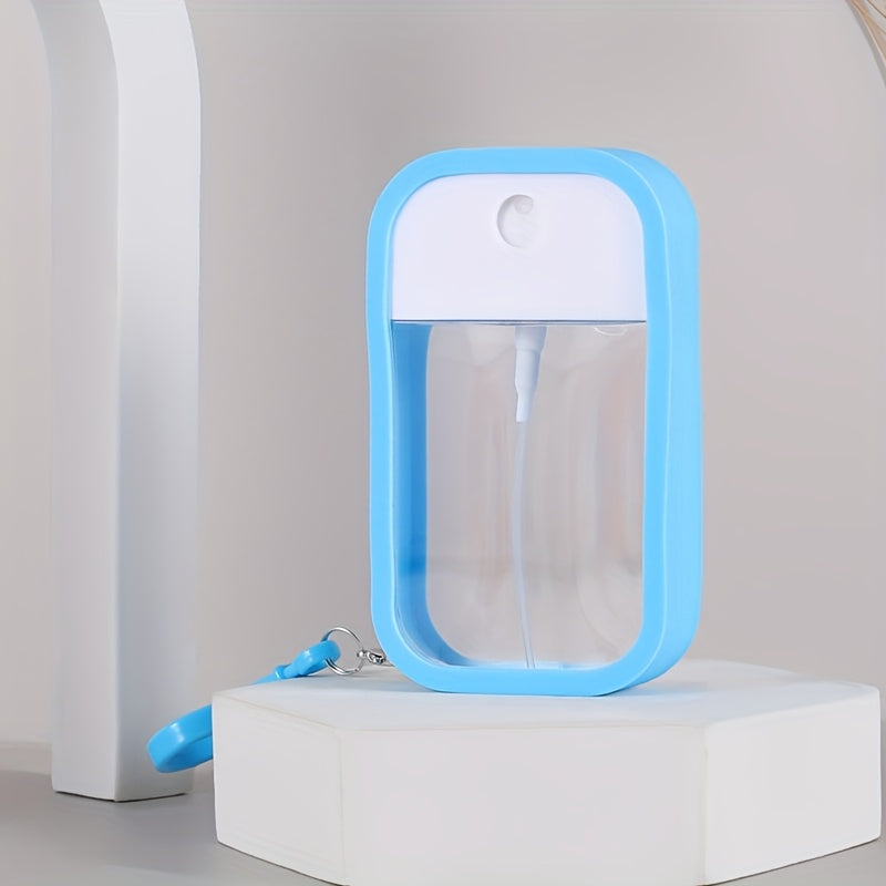 50 ml kleine, tragbare, nachfüllbare Handdesinfektionsmittel-Sprühflasche aus ABS + PP-Material mit Parfümfunktion