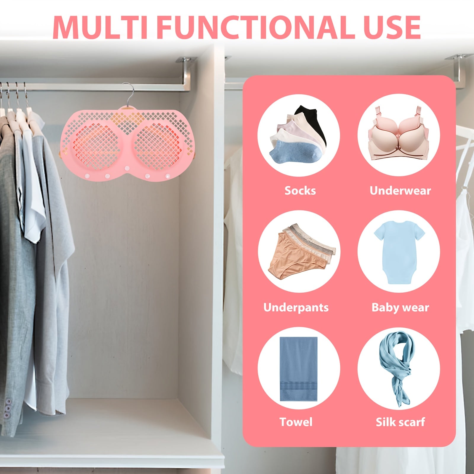 3-in-1 Luxus-BH-Wäscheorganizer inklusive Geschenkbox, XL Premium-Silikon-Waschbeutel für BHs, Feinwäsche und Socken, verhindert Ausleiern und Verheddern, maschinenwaschbar und trocknergeeignet, perfekt für Zuhause und Reisen