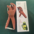 Tragbarer, multifunktionaler Obst- und Gemüseschneider, Bananenschneider, Erdbeerschneider, Küchenhelfer zum Schneiden von Karotten und anderem Gemüse, unverzichtbares kleines Küchengerät für Zuhause und Gastronomie