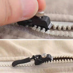 10 Stück universelles Werkzeug zum Austauschen von Schlossköpfen, schwarz, kostenloses Reparaturwerkzeug für Kleidung, Taschen, Schuhe und Stiefel sowie allgemeines Zubehör