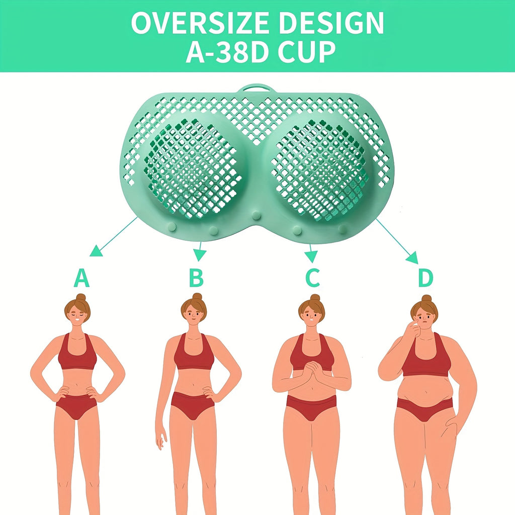 3-in-1 Luxus-BH-Wäscheorganizer inklusive Geschenkbox, XL Premium-Silikon-Waschbeutel für BHs, Feinwäsche und Socken, verhindert Ausleiern und Verheddern, maschinenwaschbar und trocknergeeignet, perfekt für Zuhause und Reisen