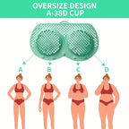 3-in-1 Luxus-BH-Wäscheorganizer inklusive Geschenkbox, XL Premium-Silikon-Waschbeutel für BHs, Feinwäsche und Socken, verhindert Ausleiern und Verheddern, maschinenwaschbar und trocknergeeignet, perfekt für Zuhause und Reisen