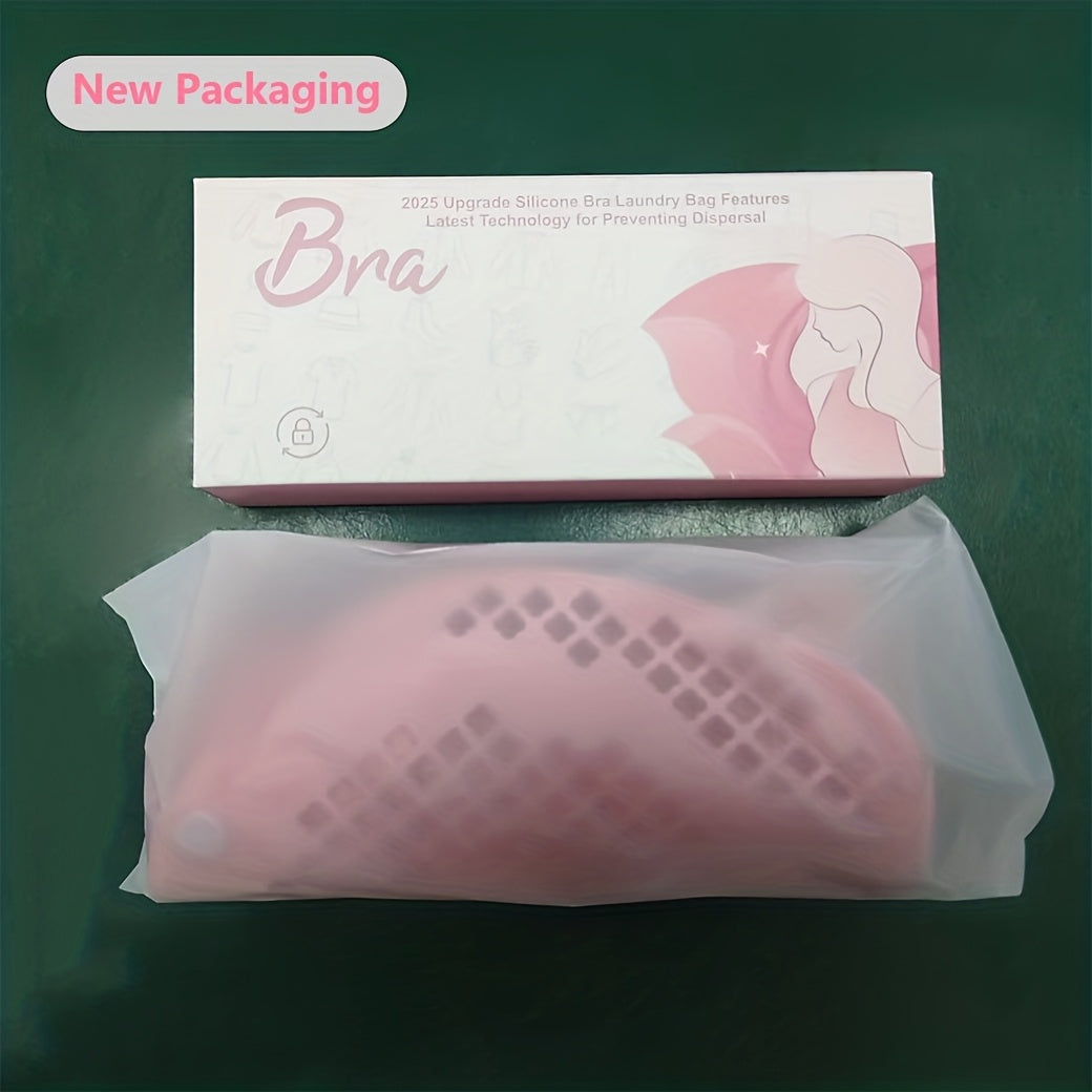 3-in-1 Luxus-BH-Wäscheorganizer inklusive Geschenkbox, XL Premium-Silikon-Waschbeutel für BHs, Feinwäsche und Socken, verhindert Ausleiern und Verheddern, maschinenwaschbar und trocknergeeignet, perfekt für Zuhause und Reisen