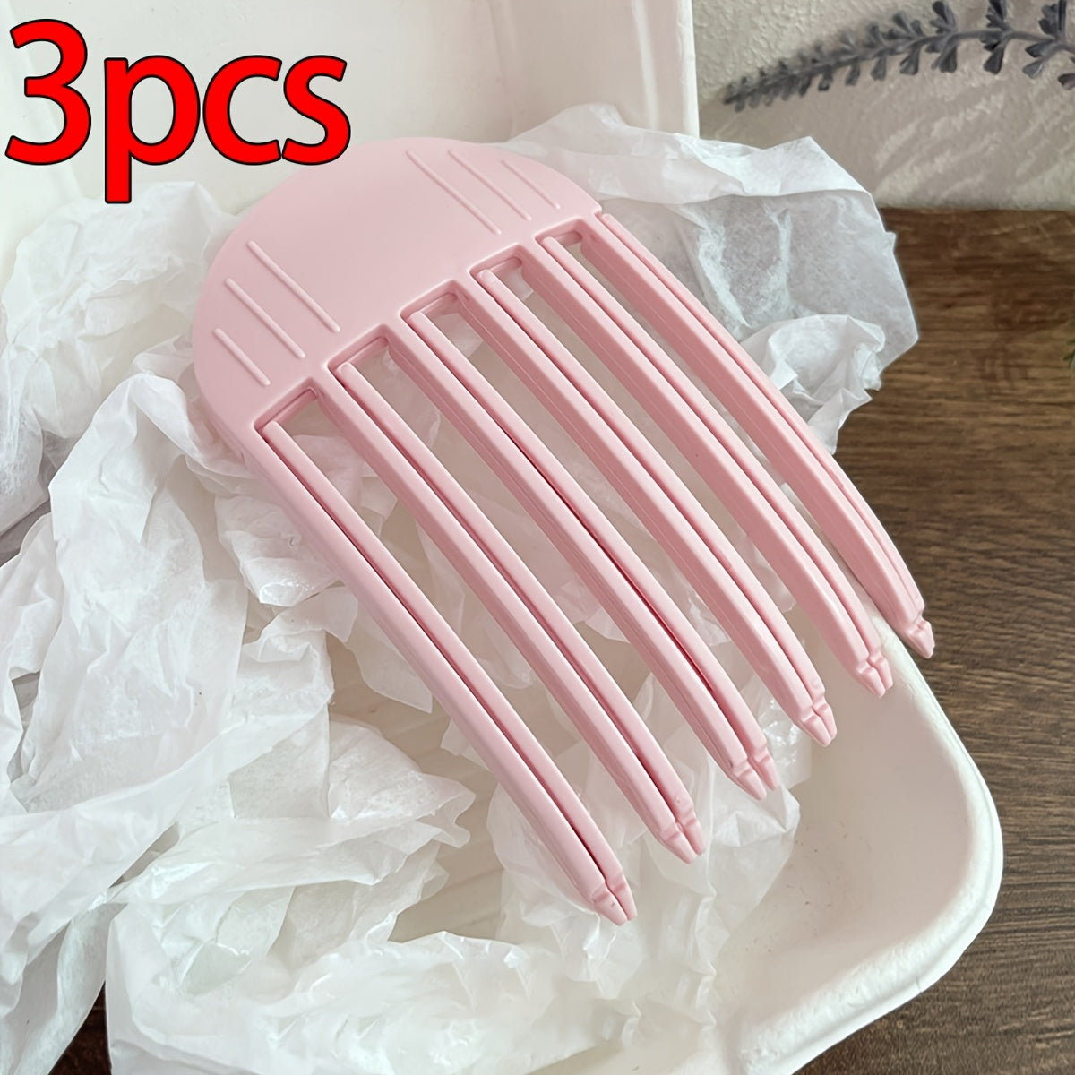 Elegante Haarspange für mehr Volumen – Rutschfester, unsichtbarer Ansatzkamm für Pony und Styling – Das perfekte Valentinstagsgeschenk