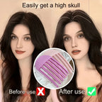 Elegante Haarspange für mehr Volumen – Rutschfester, unsichtbarer Ansatzkamm für Pony und Styling – Das perfekte Valentinstagsgeschenk