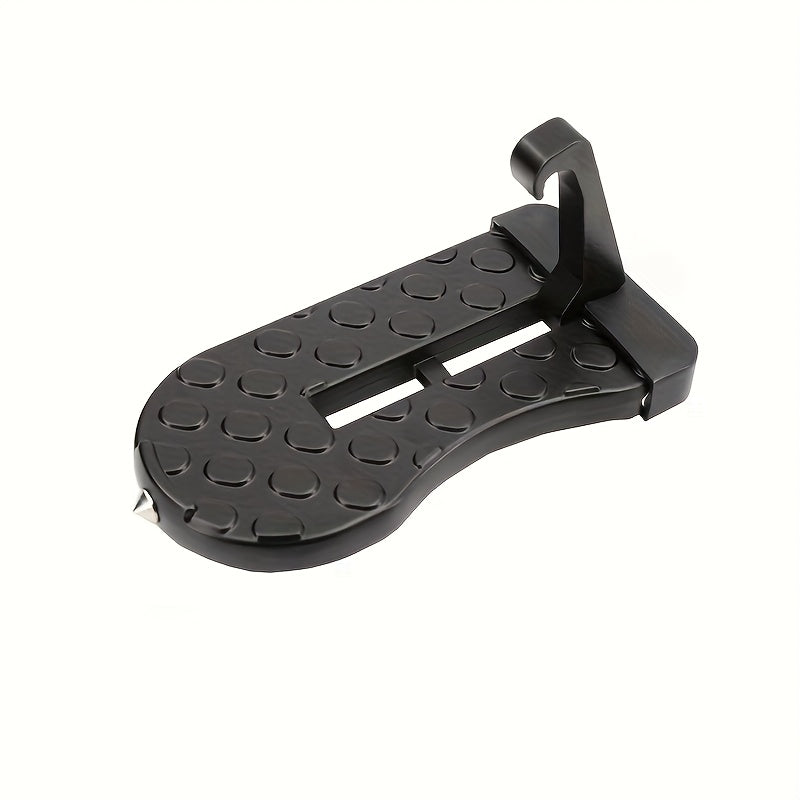 Klappbarer Autotürtritthaken, Dachgepäckträgertritt, Multifunktions-Universal-Verschlusshaken, Fußpedal, Aluminiumlegierung, Sicherheits-Autozubehör
