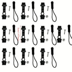 Reißverschluss-Schieber Reparatur Set – 10 Stück, Schwarz, Klein/Mittel/Groß