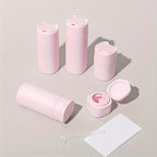 5-teiliges Reiseflaschen-Set mit Löffel und Etikettenaufklebern für Shampoo, Spülung, Lotion und Reinigungsmittel – Unverzichtbar für Fitnessstudio und Reisen