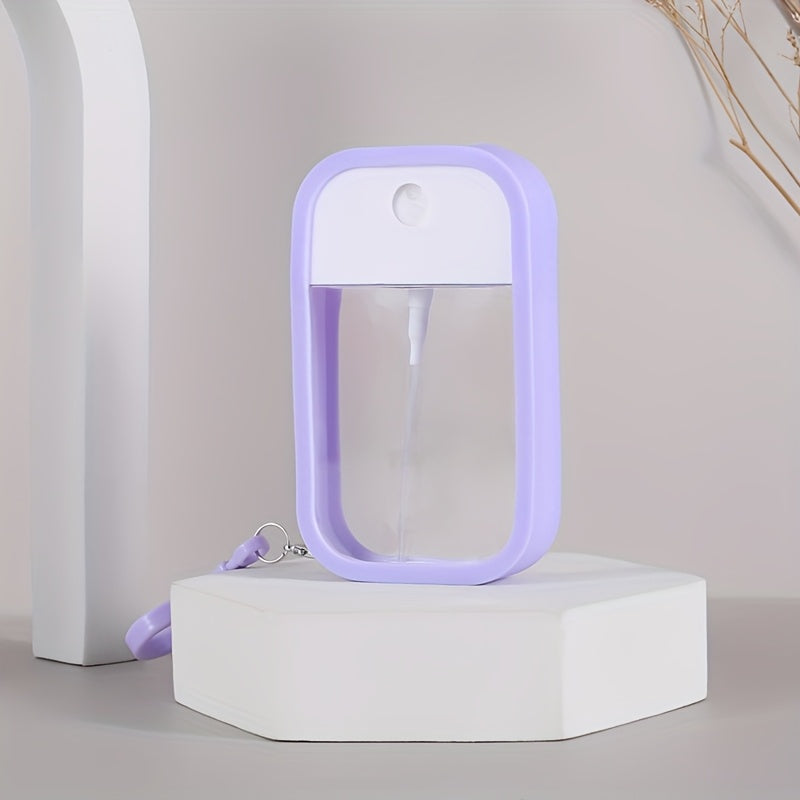 50 ml kleine, tragbare, nachfüllbare Handdesinfektionsmittel-Sprühflasche aus ABS + PP-Material mit Parfümfunktion