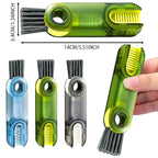 3-in-1 Mehrzweck-Flaschenreinigungsbürste – Tragbar, robust für Glas und mehr, ideal für Küche, Reinigung, vielseitig einsetzbar, auch als Becherdeckel oder Wasserflaschenreiniger geeignet.