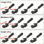 12-teiliges/3 Größen-Reparaturset für abnehmbare Reißverschlüsse