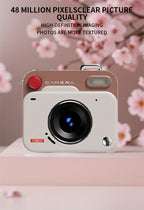 Neue CCD-Retro-Mini-Digitalkamera: Einfache Bedienung, ideal für Einsteiger. Hochauflösende Fotos und Videos. Zwei Ausführungen erhältlich, wahlweise mit oder ohne 32-GB-Speicherkarte.