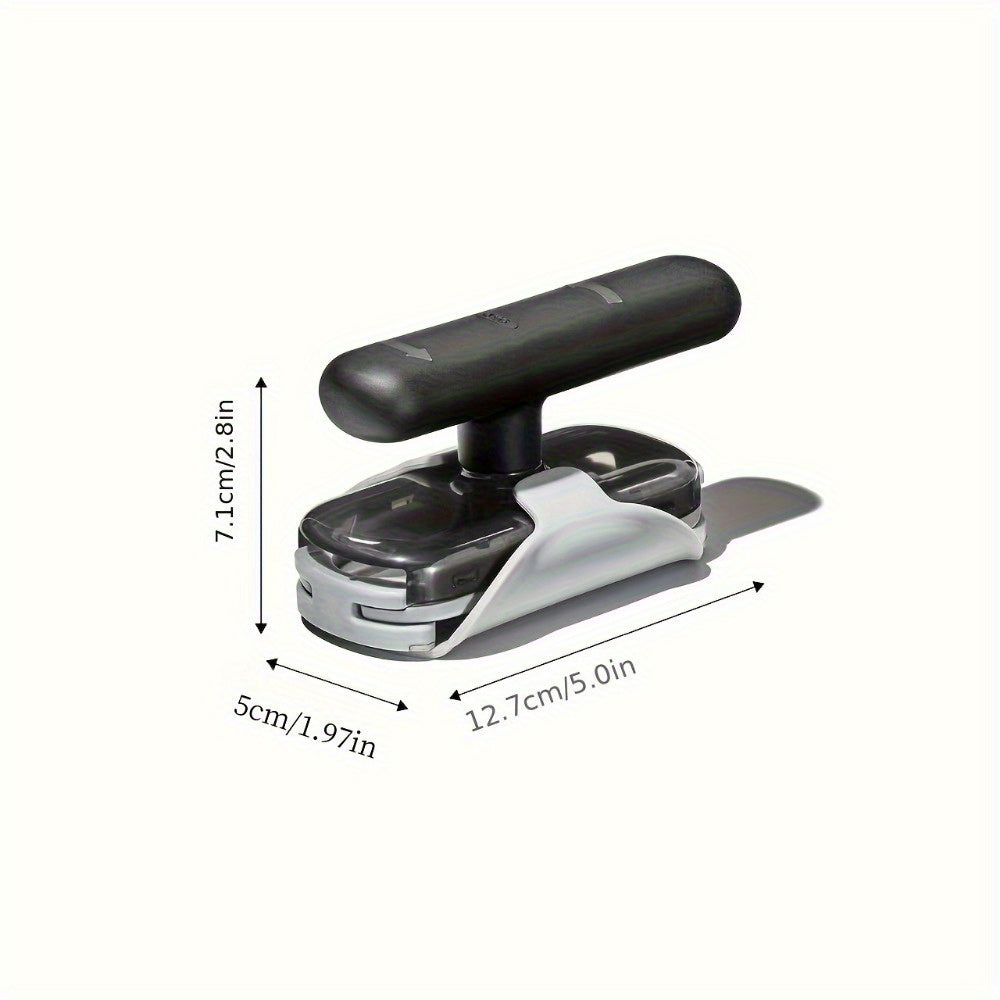 1 Stück verstellbarer multifunktionaler Flaschen- und Dosenöffner – einfaches Küchenwerkzeug zum Händeschütteln, langlebiges ABS-Material, kein Strom erforderlich, ideal für Partys und den täglichen Gebrauch, Dosenöffner für die Küche