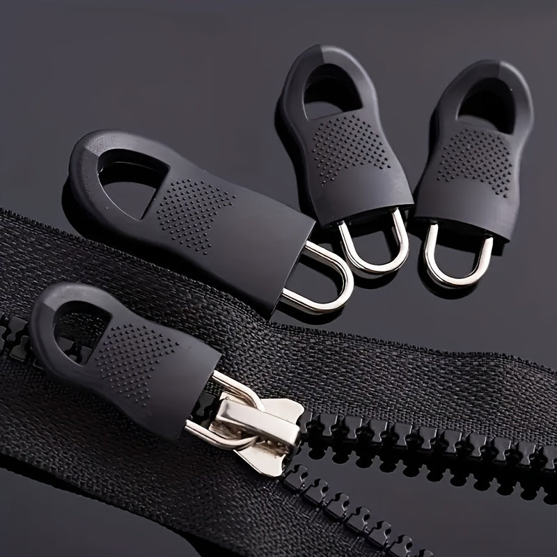 6-teiliges Set abnehmbarer Reißverschluss-Kopfbedeckungen