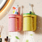 1 Stück Wandhängeleuchte in Macaron-Form mit Ablage für Zahnbürste, Zahnpasta, Schmuck, Rasierer und mehr – ideal für Paare.