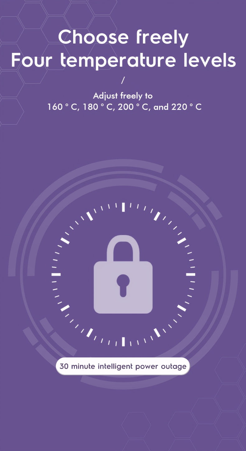 Lockenstab mit Kreppfunktion, Wellen-Lockenstab mit Kreppfunktion, Lockenstab für tiefe Wellen mit 2 Aufsätzen für Damen, geeignet für breite und tiefe Wellen, Geschenkidee für Frauen, Geburtstagsgeschenk, Muttertagsgeschenk, Pur