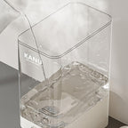 Großer, luftdichter Lebensmittelbehälter, Reisspender mit Messbecher, 11,34 kg Lebensmittelbehälter, feuchtigkeitsbeständiger, luftdichter Reisbehälter für den Haushalt, Reistank, Mehlbehälter