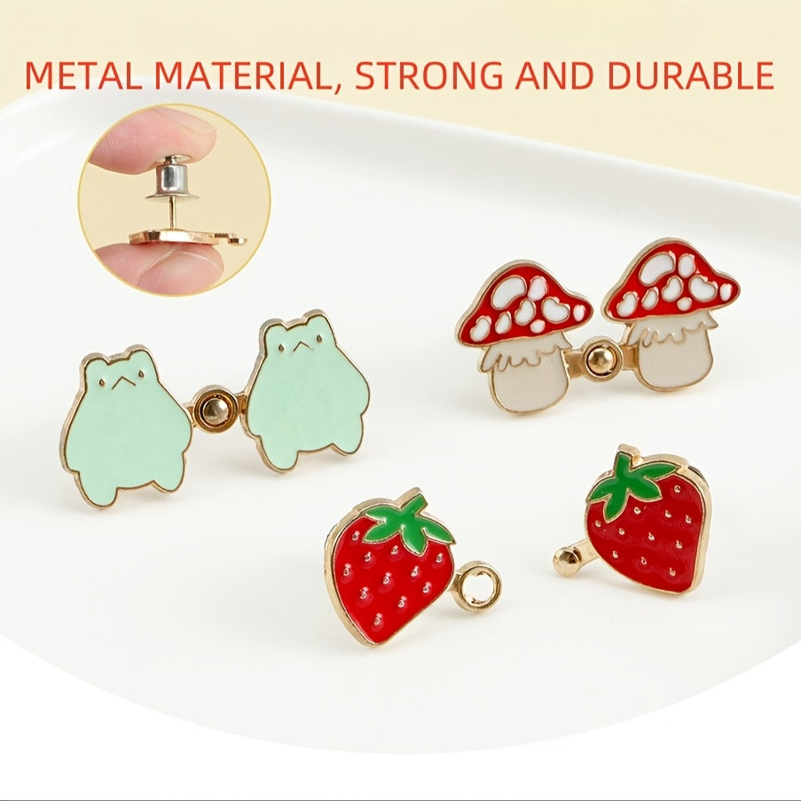 Set niedlicher Taillenverstellknöpfe, ohne Nähen, abnehmbar und wiederverwendbar