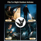 LED-Handschuh-Taschenlampe für Männer – Einzigartiges und cooles Gadget, Fingerlampe für Outdoor-Aktivitäten wie Reparaturen und Camping, freihändige Lampe