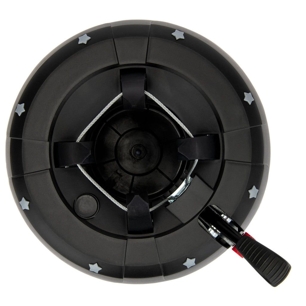 Christmas Tree Stands with Foot Pedal Function And Single-Cable Technology, Plastic/Metal Christmas Tree Stands in Various Sizes Green/Anthracite, Christmas Tree Stands with Child Safety And Large Water Tank with Water Level