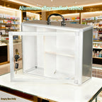 Gehäuse aus Aluminiumlegierung, nur leere Verpackung.