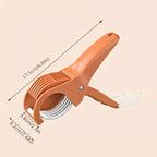 Tragbarer, multifunktionaler Obst- und Gemüseschneider, Bananenschneider, Erdbeerschneider, Küchenhelfer zum Schneiden von Karotten und anderem Gemüse, unverzichtbares kleines Küchengerät für Zuhause und Gastronomie