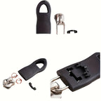 6-teiliges Set abnehmbarer Reißverschluss-Kopfbedeckungen