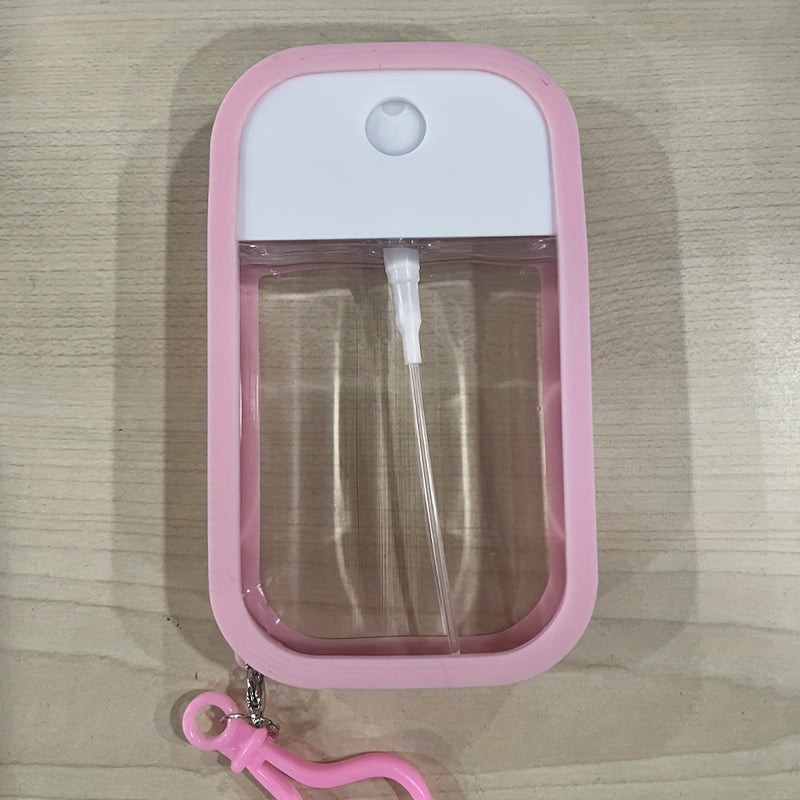 50 ml kleine, tragbare, nachfüllbare Handdesinfektionsmittel-Sprühflasche aus ABS + PP-Material mit Parfümfunktion