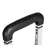 Faltbarer Einkaufswagen mit Teleskopgriff, Treppensteiger, Max. Tragkraft 65 kg, Schwarz