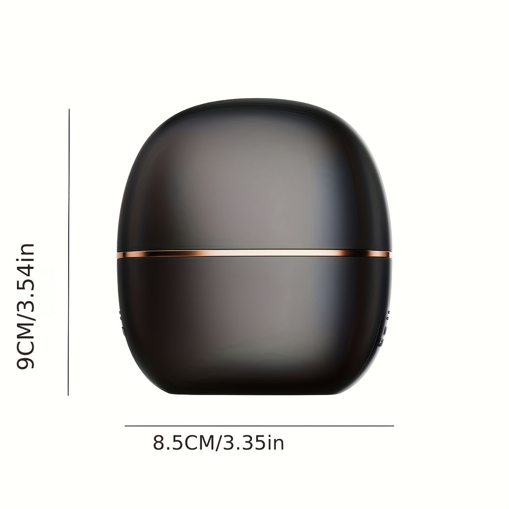 Mini-Haarglätterkamm ohne Kabel für Ponys – tragbar, wiederaufladbar über USB, Ein-Knopf-Bedienung, maximale Temperatur 200 °C/392 °F, ideal zum Stylen von kurzem Haar, Styling-Haar-Accessoire