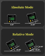 Digitaler elektronischer Wasserwaage, digitaler Winkelmesser 4*90 °   Magnetischer Neigungsmesser, Winkelmesser, Präzisions-Nivellierbox für die Holzbearbeitung