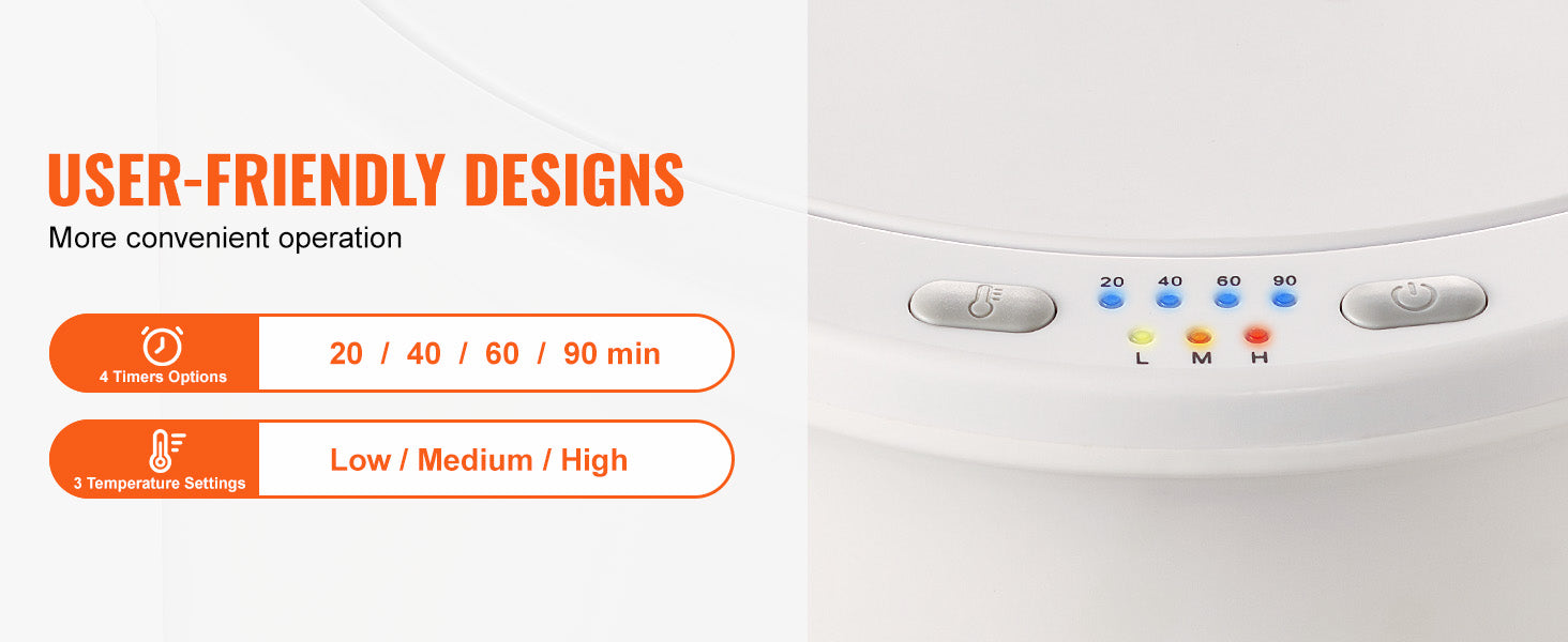 SucceBuy Handtuchwärmer, 20 l, großer Handtuchwärmer, Eimer mit LED-Bildschirm, automatische Abschaltung, Kindersicherung, 4-stufige Wärmezeit einstellbar