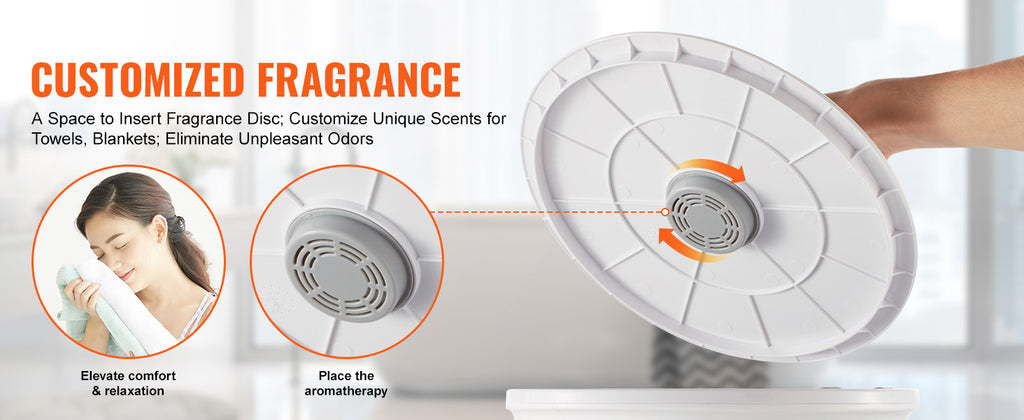 SucceBuy Handtuchwärmer, 20 l, großer Handtuchwärmer, Eimer mit LED-Bildschirm, automatische Abschaltung, Kindersicherung, 4-stufige Wärmezeit einstellbar