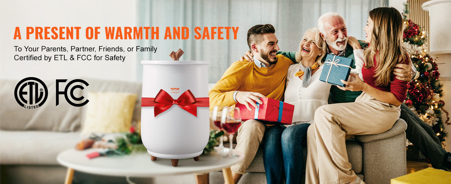 SucceBuy Handtuchwärmer, 20 l, großer Handtuchwärmer, Eimer mit LED-Bildschirm, automatische Abschaltung, Kindersicherung, 4-stufige Wärmezeit einstellbar